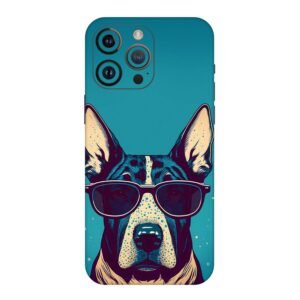 Smart Dog Wear Sunglasses Mobile Skin