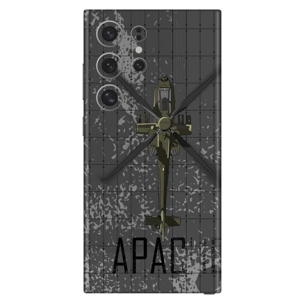 AH-64 Apache Helicopter Mobile Skin