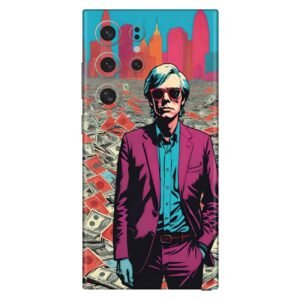 David Bowie In City Mobile Skin
