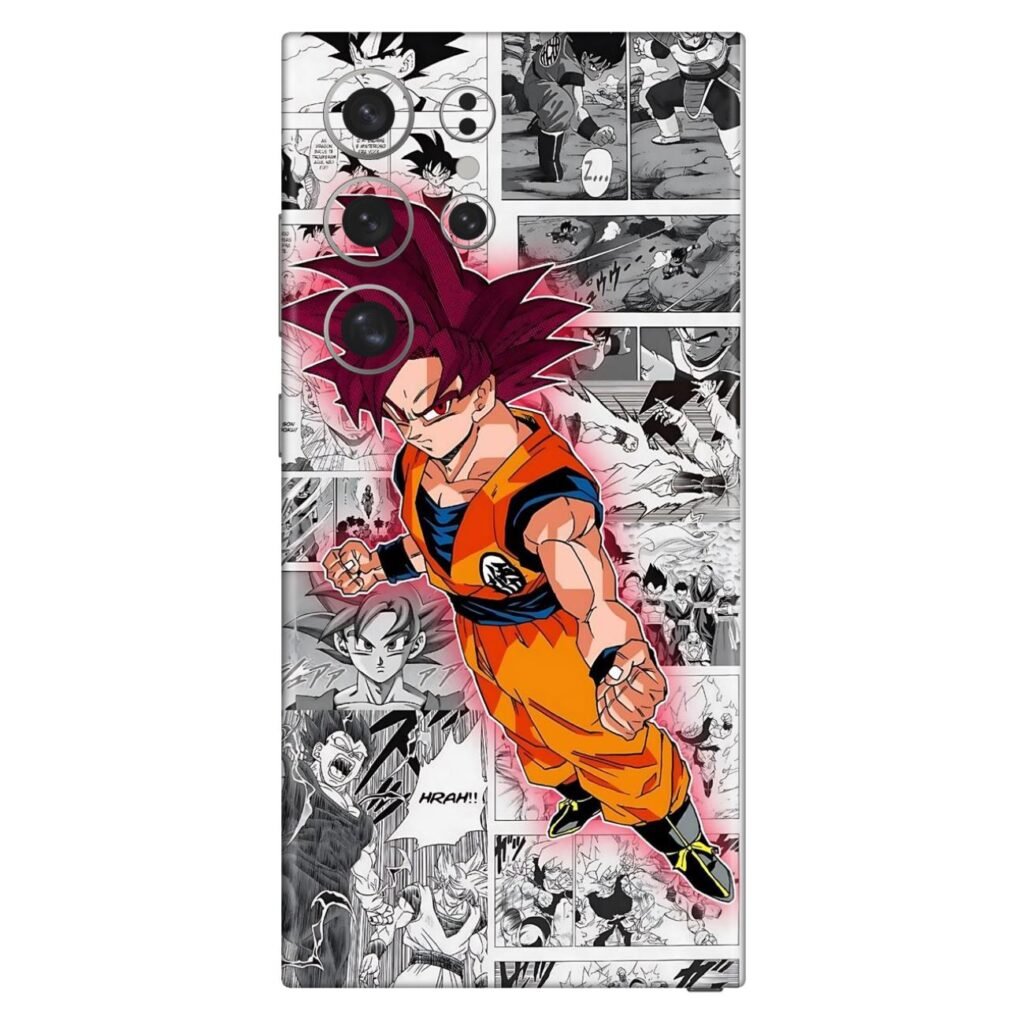 Dragon Ball Z Goku Flying Mobile Skin