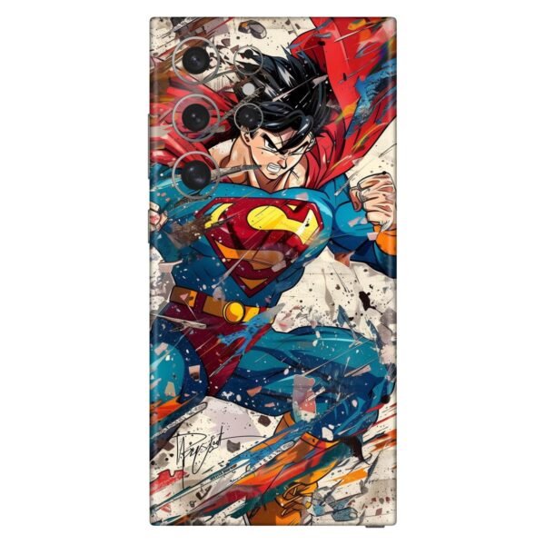 Goku Superman Fusion Art