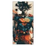 Goku in Superman Suit Anime