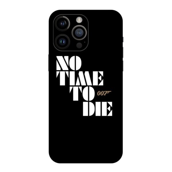 No Time To Die 007 Black