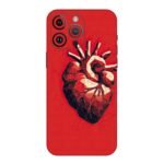 Geometric Heart Red