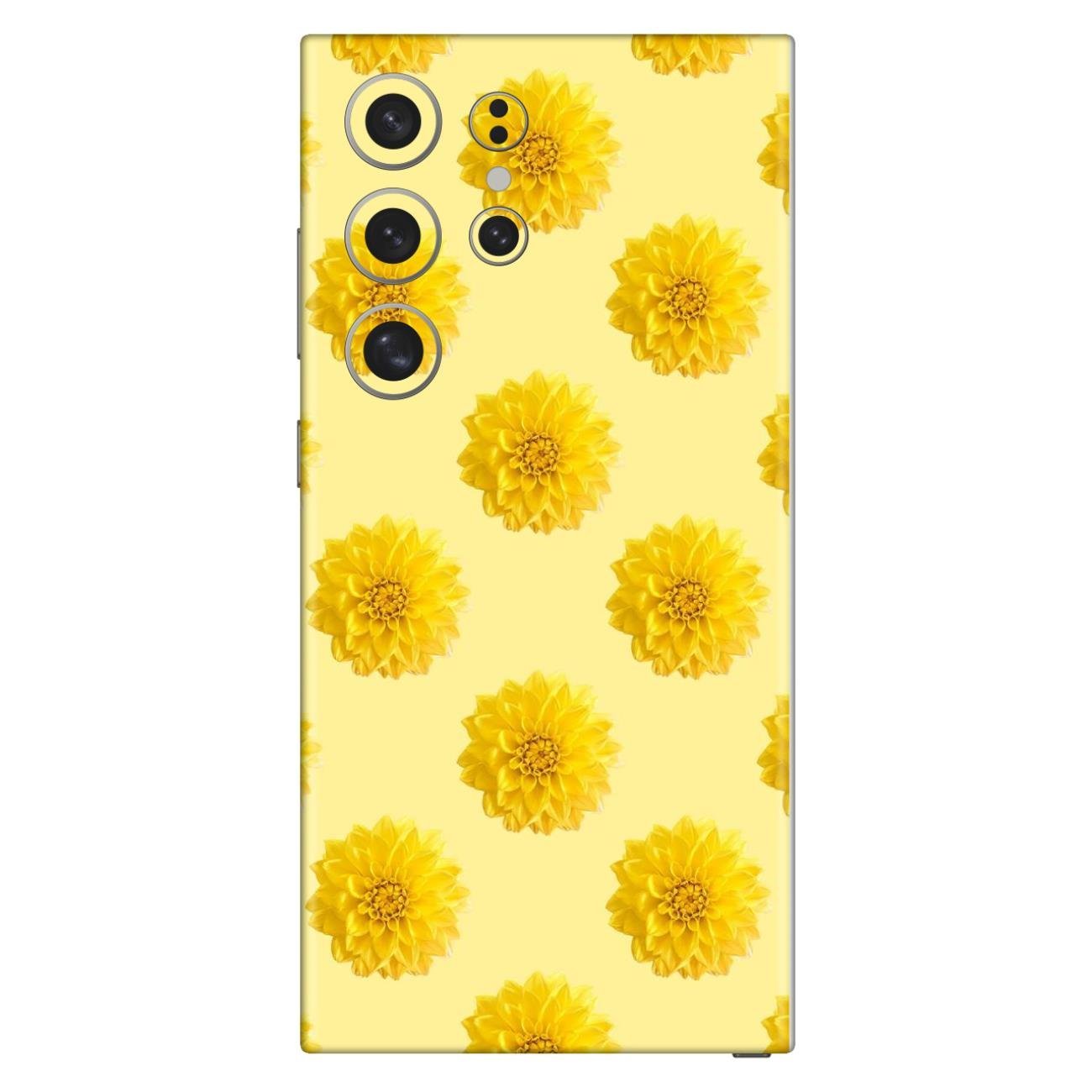 GD0724A020.jpg Happy Yellow Flower Mobile Skin for Apple iPhone, Samsung & More - Image 1