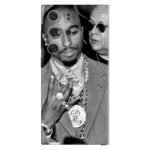 Tupac Shakur Rapper Mobile Skin