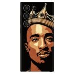 The King Tupac Rapper Mobile Skin