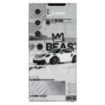 Porsche 911 GT3 Car Hunder Beast Mobile Skin