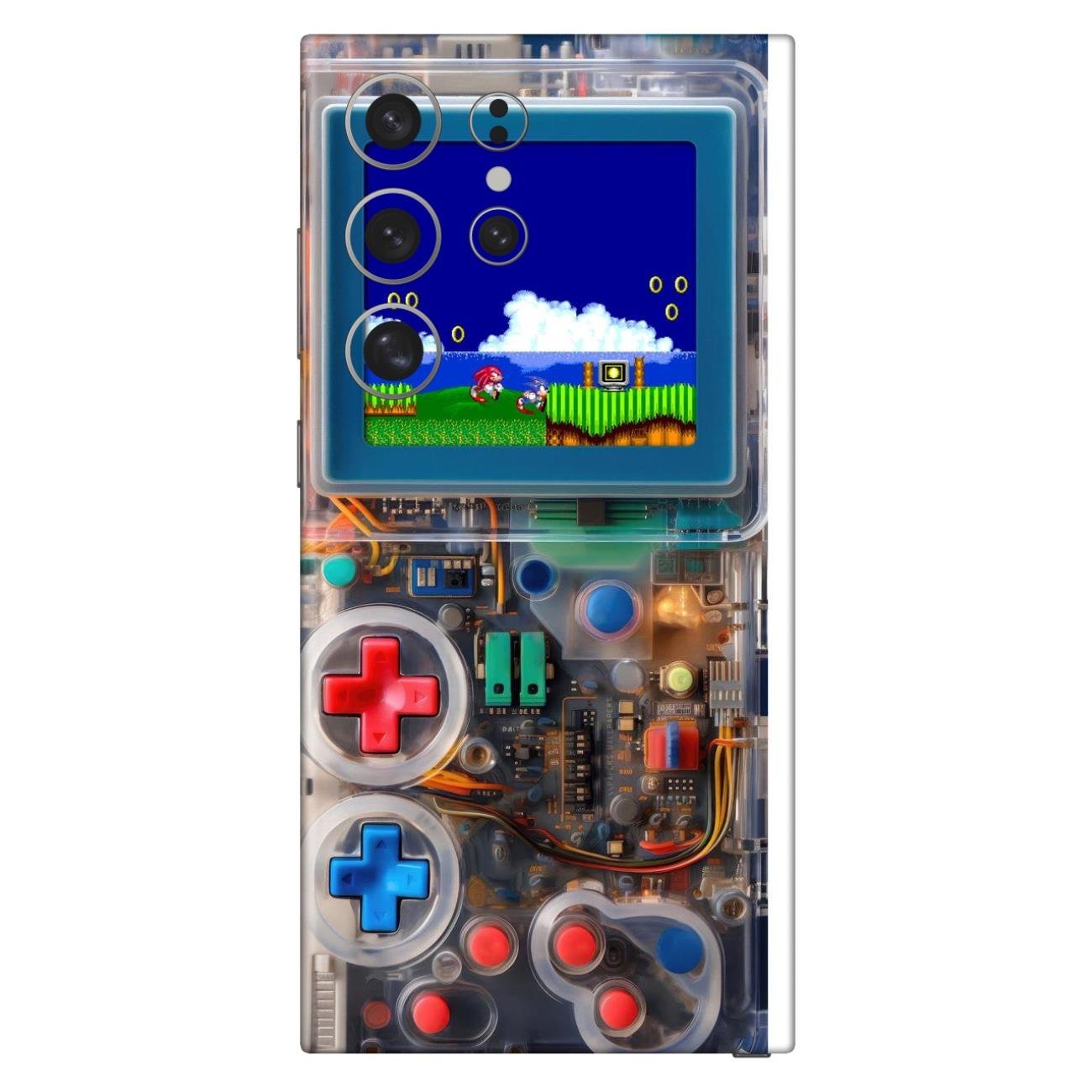GD0724A088.jpg Nintendo Transparent Game Button Mobile Skin for Apple iPhone, Samsung & More - Image 1