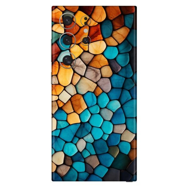 Multi Color Mosaic Vinyl