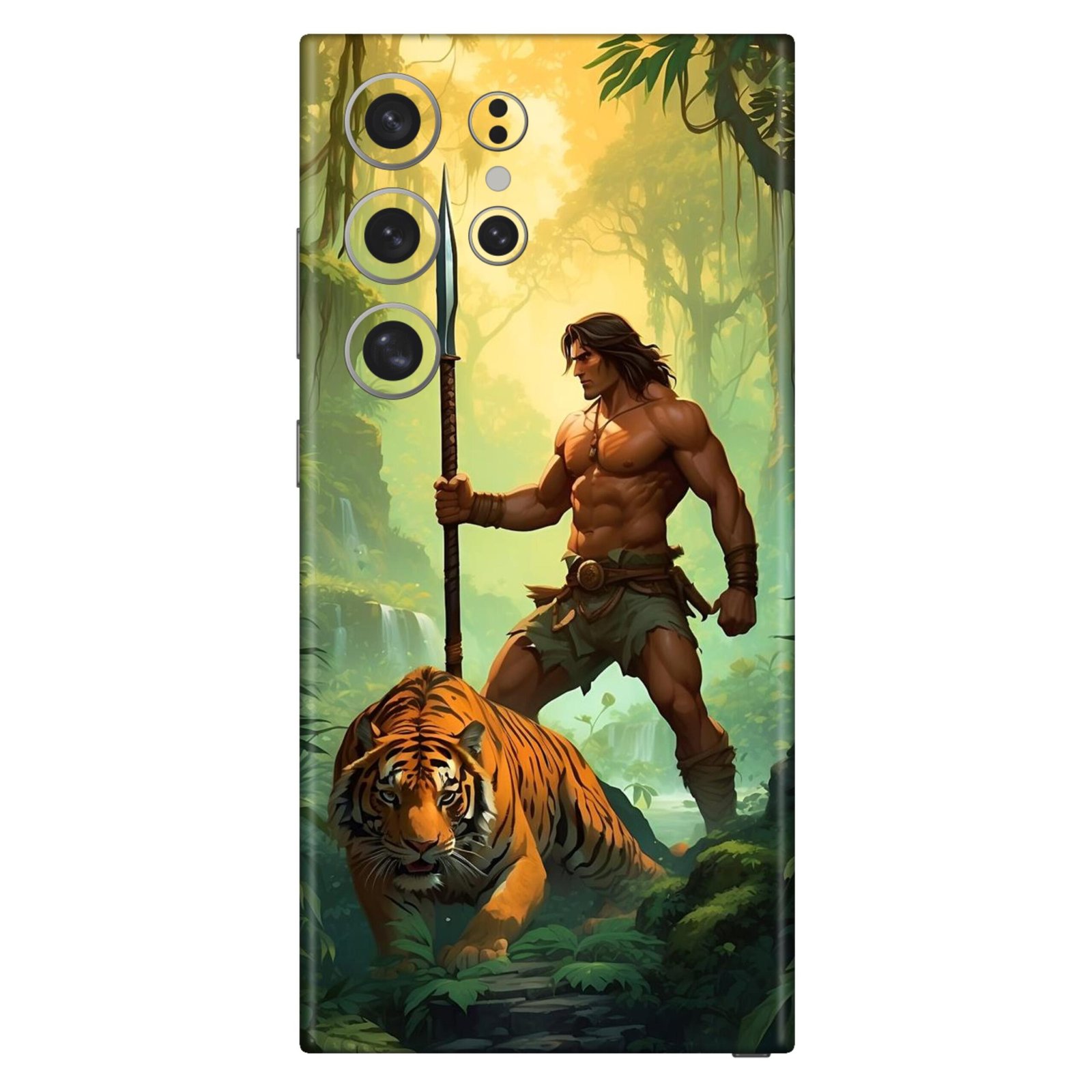 GD0524A025 Jungle Warrior Tarzan Tiger Theme