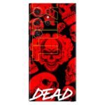 Dead Skull Red And Black