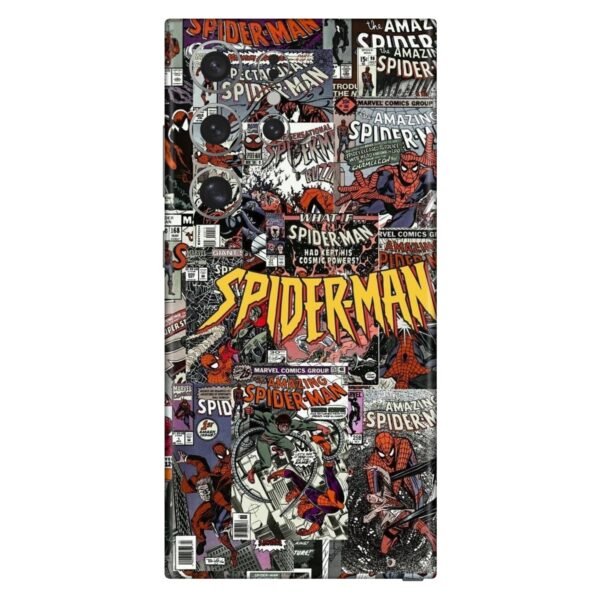 Spiderman Comic Collage