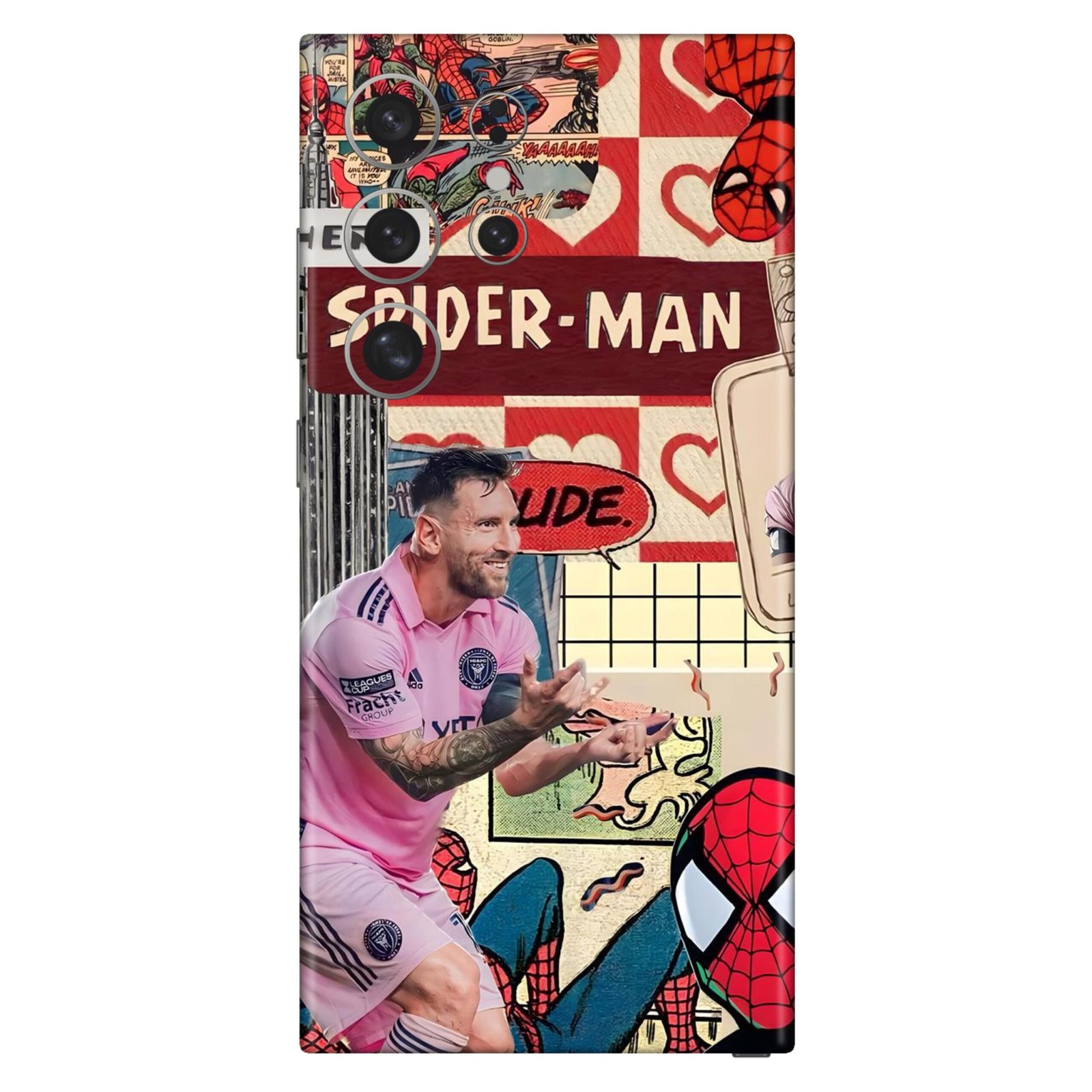 GD0524A082 Spider-Man & Messi Inter Miami