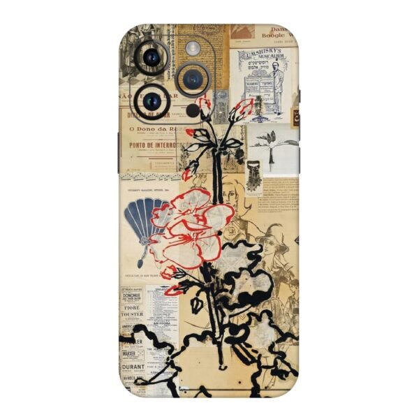 Vintage Collage Floral