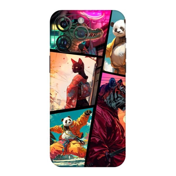 Cyberpunk Animal Collage