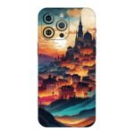 Vibrant Sunset Cityscape