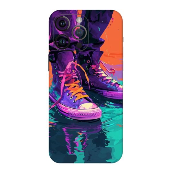 Vibrant Sneakers Art