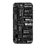 Black And White Text Pattern